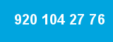 920 104 27 76 920 104 27 76